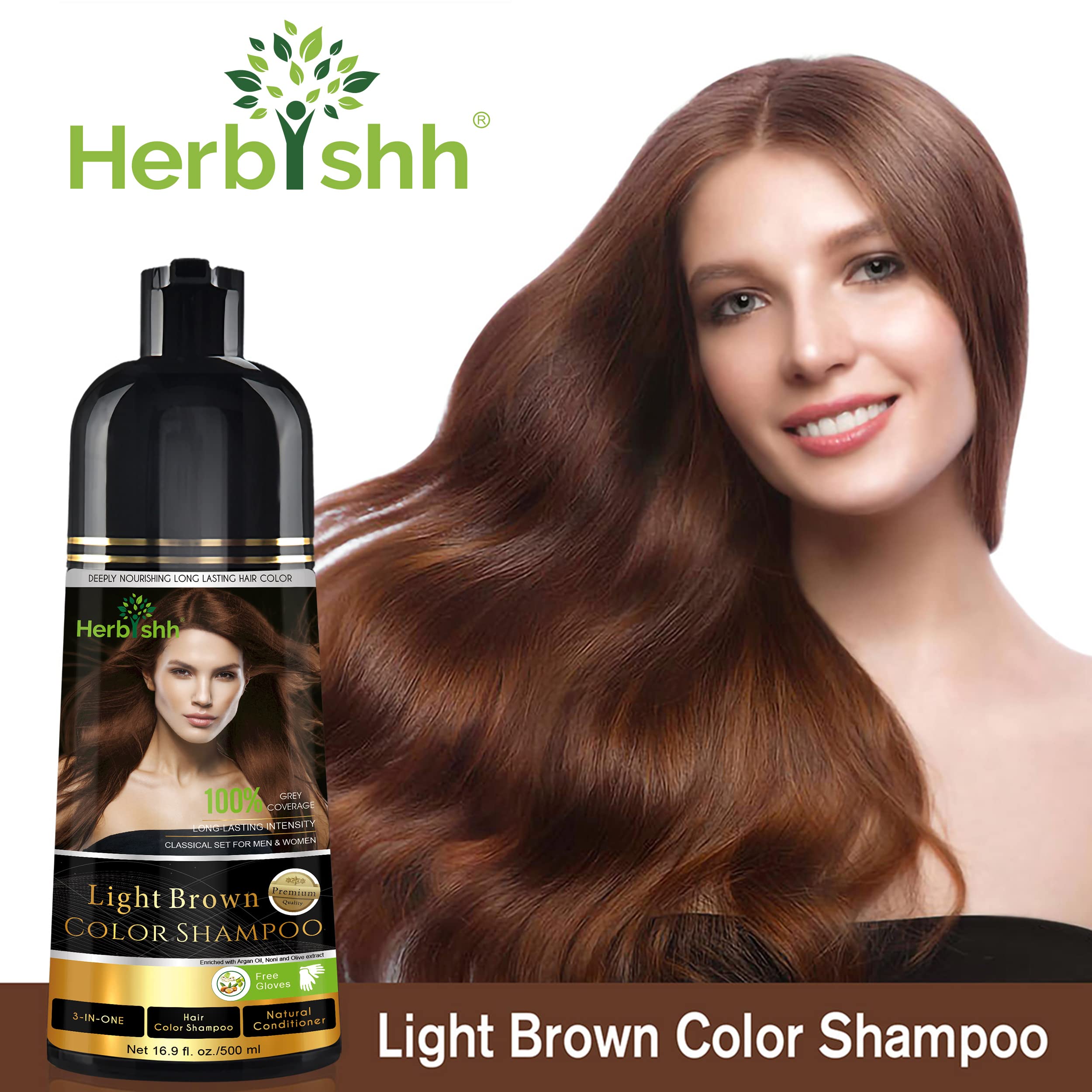 Muun Dark Brown Hair Dye Shampoo - 3-In-1 Ammonia Nigeria | Ubuy