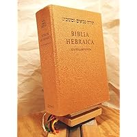 Biblia Hebraica Stuttgartensia Biblia Hebraica Stuttgartensia Hardcover Paperback