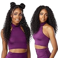 Sensationnel Butta Pre-styled Lace Front Wigs - Butta prestyled unit 2 glueless 2 way hand tied part lace synthetic wig preplucked hairline - Butta Styled Unit 2 (1 JETBLACK)