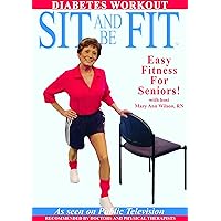 Sit and Be Fit Diabetes Workout Award-Winning Chair Exercise for Seniors Sit and Be Fit Diabetes Workout Award-Winning Chair Exercise for Seniors DVD VHS Tape