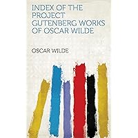 Index of the Works of Oscar Wilde