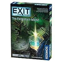 Exit: The Forgotten Island | Exit: The Game - A Kosmos Game | Family-Friendly, Card-Based at-Home Escape Room Experience for 1 to 4 Players, Ages 12+