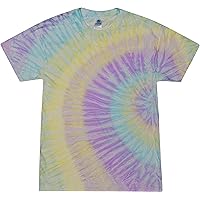 Colortone Adult 100% Cotton Unisex Tie Dye T-Shirts for Men and Women