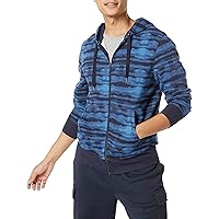Amazon Essentials Men's Lightweight French Terry Full-Zip Hooded Sweatshirt