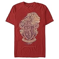 Harry Potter Men's Gryffindor House Crest T-Shirt