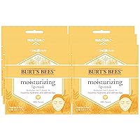 Burt's Bees 100% Natural Origin Moisturizing Lip Mask, Single Use Conditioning Lip Care , 1 Count (Package May Vary)