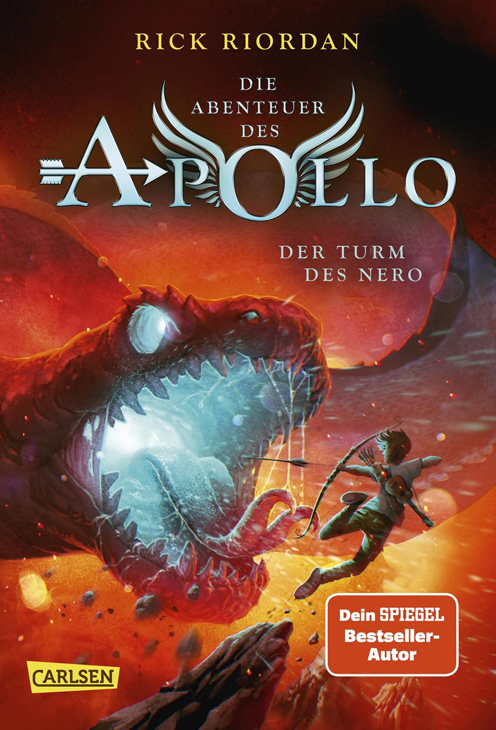 Die Abenteuer des Apollo 5: Der Turm des Nero: Der letzte Band der Bestsellerserie aus dem Kosmos von Percy Jackson! (German Edition)