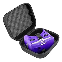 CASEMATIX Virtual Reality Headset Case Compatible with Merge VR Headset with Travel Handle and Protective Padded Foam Interior, Case Only