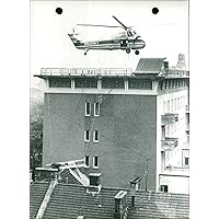 Oslo Hospital has Been Equipped with a Helicopter roof - Vintage Press Photo