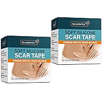NUVADERMIS Silicone Scar Tape for Surgical Scars - 120