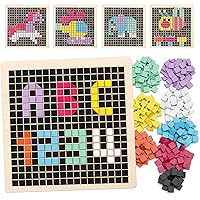  Brick Loot - Pixel Monster - 266 Piece Building Block Set Kit  Model for Kids and Adults - Fits Mini Nano Sized Blocks : Toys & Games