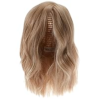 Raquel Welch Big Spender Shoulder Length Pageboy Wig With Sophisticated Tumbled Waves by Hairuwear, Average Size Cap, RL19/23 Biscuit