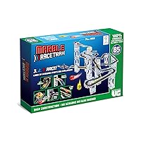 University Games Marble RaceTrax Game - 85 pieces Marble Race Track