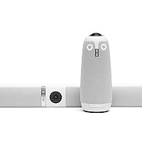 Meeting Owl 3 + Owl Bar Bundle — Intelligent 360-Degree 4K Video Multi-Camera Conferencing Bundle (Automatic Speaker Focus, Smart Camera Switching, Wireless Pairing)