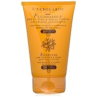 L'Erbolario Sun Fluid for Face and Body with SPF 20