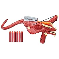 Nerf Dungeons & Dragons Themberchaud Nerf Blaster and 6 Nerf Elite Arrows, D&D