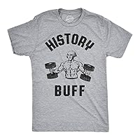 Mens History Buff Tshirt Funny George Washington 4th of July Tee