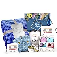 Care Package for Women, Women Gifts with Relaxing Spa Tumbler Holiday Unique Birthday Gifts for Women - Get Well Soon Gifts for Women, Self Care Gifts for Women - Thinking of You Gift Basket