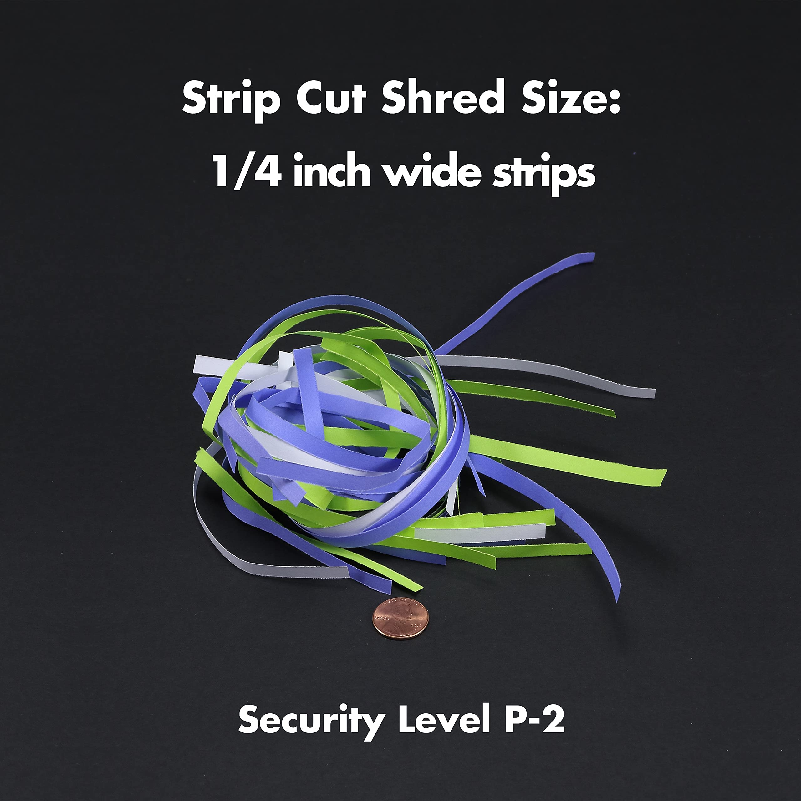 Aurora Professional Strip Cut Paper Shredder/CD/Credit Card Shredder Without Wastebasket, 8-Sheet Strip-Cut No Basket