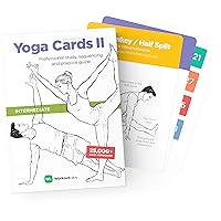 Yoga Cards II – Intermediate: Professional Visual Study, Class Sequencing & Practice Guide Vol.2 · Plastic Yoga Flash Cards/Yoga Deck with Sanskrit