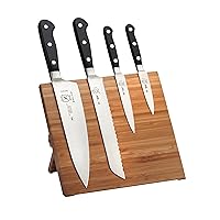 Mercer Culinary Renaissance 5-Piece Magnetic Board Set, Bamboo