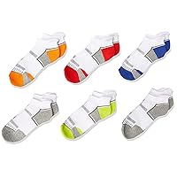 Fruit of the Loom Boys' Everyday Active Crew Socks-6 Pair Pack