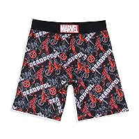 Marvel Comics Men's Deadpool Allover Print Tag-Free Boxers Underwear Boxer Briefs