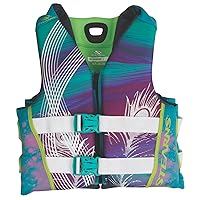Stearns Women's V1 Series Hydroprene Life Vest, USCG Approved Type III Life Jacket with Sculpted Back Design & Comfortable Materials, Great for Boats, Swimming, Watersports, & More