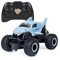 Monster Jam, Official Megalodon Remote Control Monster Truck for Boys and Girls, 1:24 Scale, 2.4 GHz, Kids Toys for Ages 4-6+
