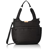 Hanna Hula CMO-3H-BK 3-Way H-Shaped Backpack Tote Bag, Black