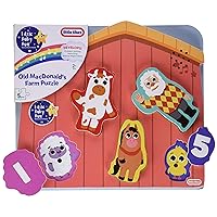 Baby Bum Musical Wooden Puzzle - Farm Pack, Multicolor