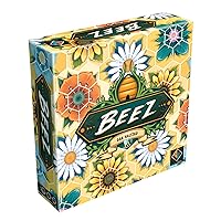 Beez Board Game - Navigate the Buzzing World of Bees for Sweet Victory! Strategy Game, Fun Family Game for Kids and Adults, Ages 8+, 2-4 Players, 30-45 Minute Playtime, Made by Plan B Games