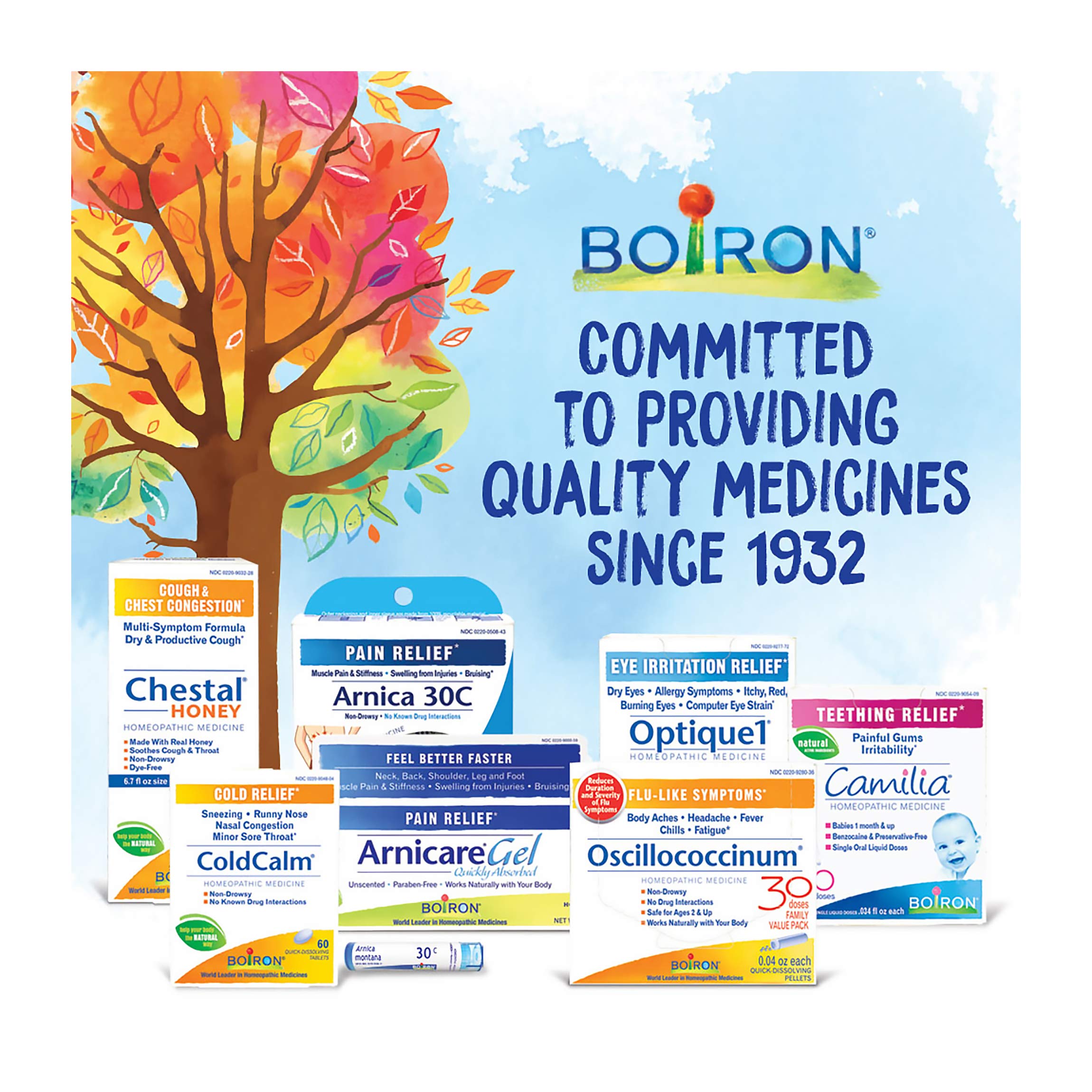 Boiron Causticum 30C Homeopathic Medicine for Bed-wetting and Bladder Incontinence