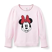Janie and Jack Girl's Minnie Mouse Sweater (Toddler/Little Kids/Big Kids)