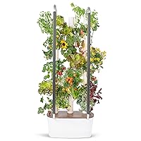 Gardyn Hydroponics Growing System 3.0 & Vertical Garden Planter | Indoor Smart Garden| Includes 30 Non-GMO Indoor Plants, Herbs & Vegetables & LED Grow Lights for Your Home Indoor Gardening System