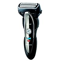 ES-ST25KS Arc3 Men's Electric Razor, 3-Blade Cordless with Shave Sensor Technology and Wet or Dry Operation