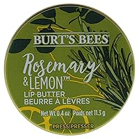 Burts Bees Rosemary and Lemon Lip Butter Unisex Lip Balm 0.4 oz