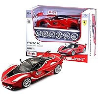 Maisto 1: 24 Assembly Line Ferrari FXX-K Red, Colors May Vary