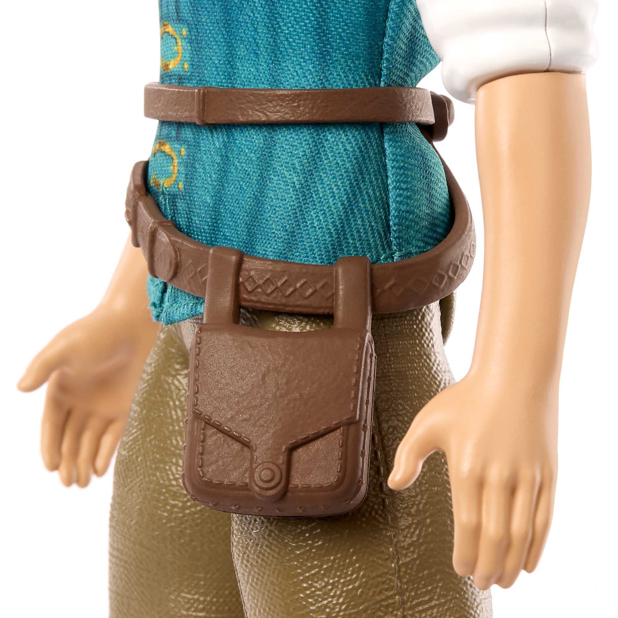 Mattel Disney Princess Flynn Rider Fashion Doll in Hero Outfit from Disney Movie Tangled, Posable