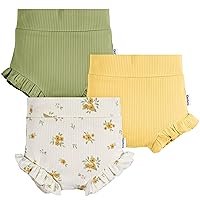 Gerber Baby Girls' 3-Pack Bubble Shorts