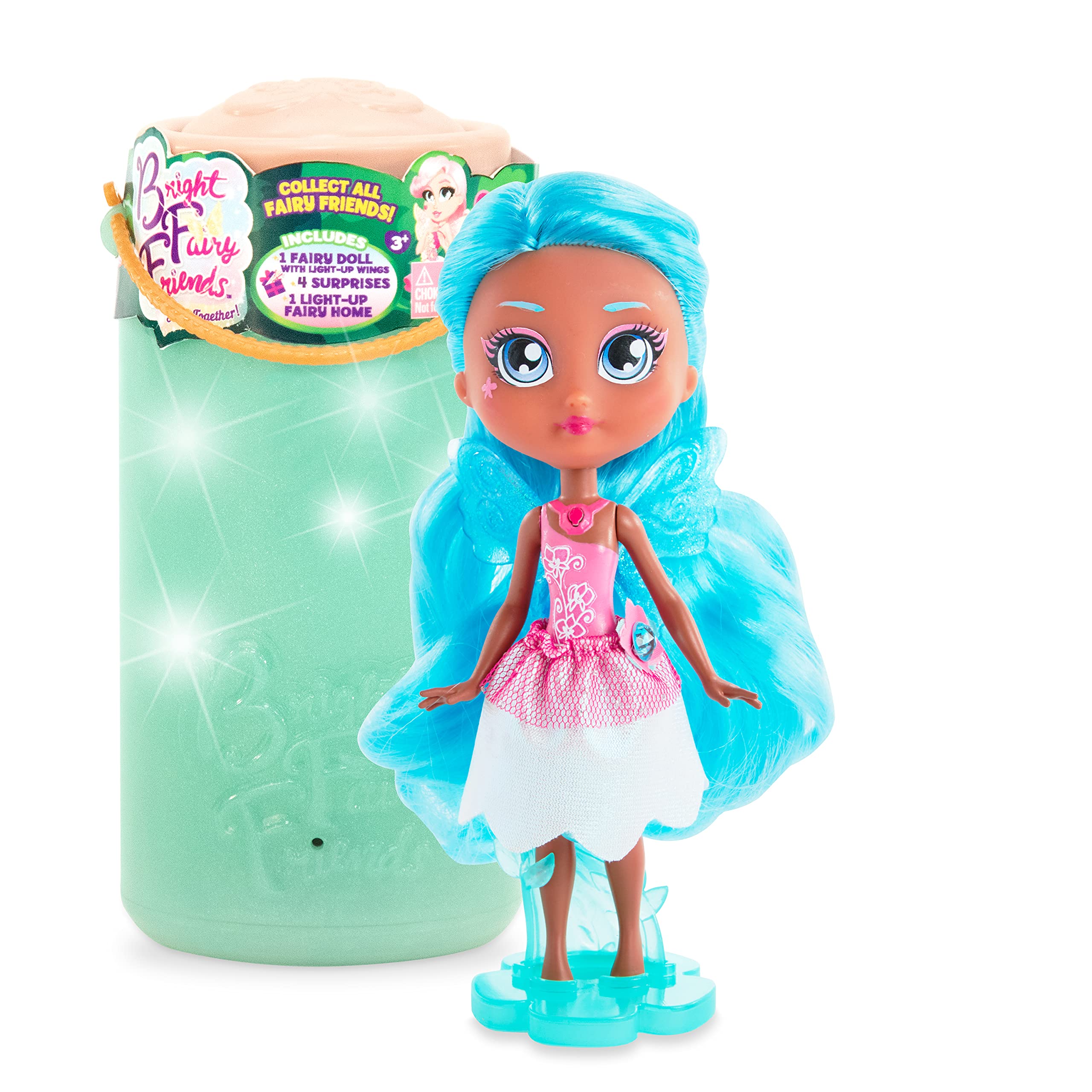 Bright Fairy Friends BFF Doll with a Night Light for Kids, Multi (20301)