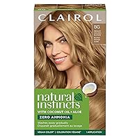 Clairol Natural Instincts Demi-Permanent Hair Dye, 8G Medium Golden Blonde Hair Color, Pack of 1