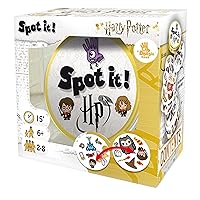 Spot It! Harry Potter Card Game | Matching Game | Fun Kids Game for Family Game Night | Travel Game for Kids | Great Gift for Kids | Ages 6+ | 2-8 Players | Avg. Playtime 15 Mins | Made by Zygomatic