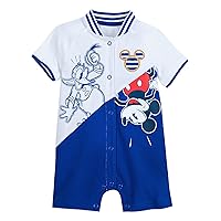 Disney Mickey Mouse and Donald Duck Romper for Baby