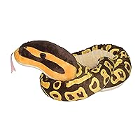 Wild Republic Snakes, Snake Plush, Stuffed Animal, Plush Toy, Gifts for Kids, Ball Python, 54