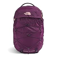 THE NORTH FACE Women's Borealis Commuter Laptop Backpack, Black Currant Purple/Burnt Coral Metallic, One Size