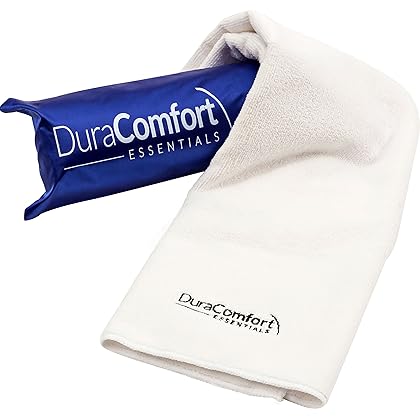 DuraComfort Essentials Super Absorbent Anti-Frizz Microfiber Hair Towel, Large 41 x 19-Inches