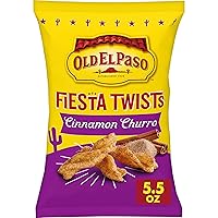Old El Paso Fiesta Twists, Cinnamon Churro, Crispy Corn Snacks, 5.5 oz
