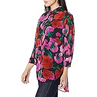 The Kooples Women's Button-Down Top in Dolce Vita Print