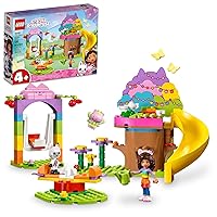Gabby's Dollhouse Kitty Fairy’s Garden Party 10787 Building Toy with Tree House, Swing, Slide, and Merry-Go-Round, Includes Gabby and Pandy Paws, Birthday Gift, Sensory Toy for Kids Ages 4 and up